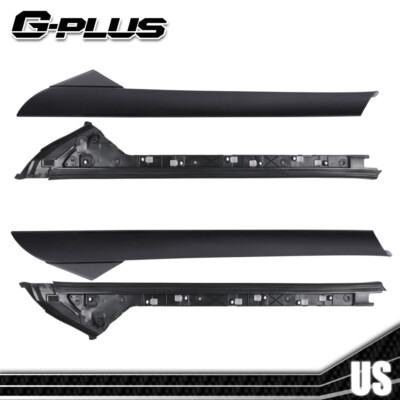 Fit For 2011-19 Ford Explorer Left & Right Side Windshield A Pillar Molding Trim