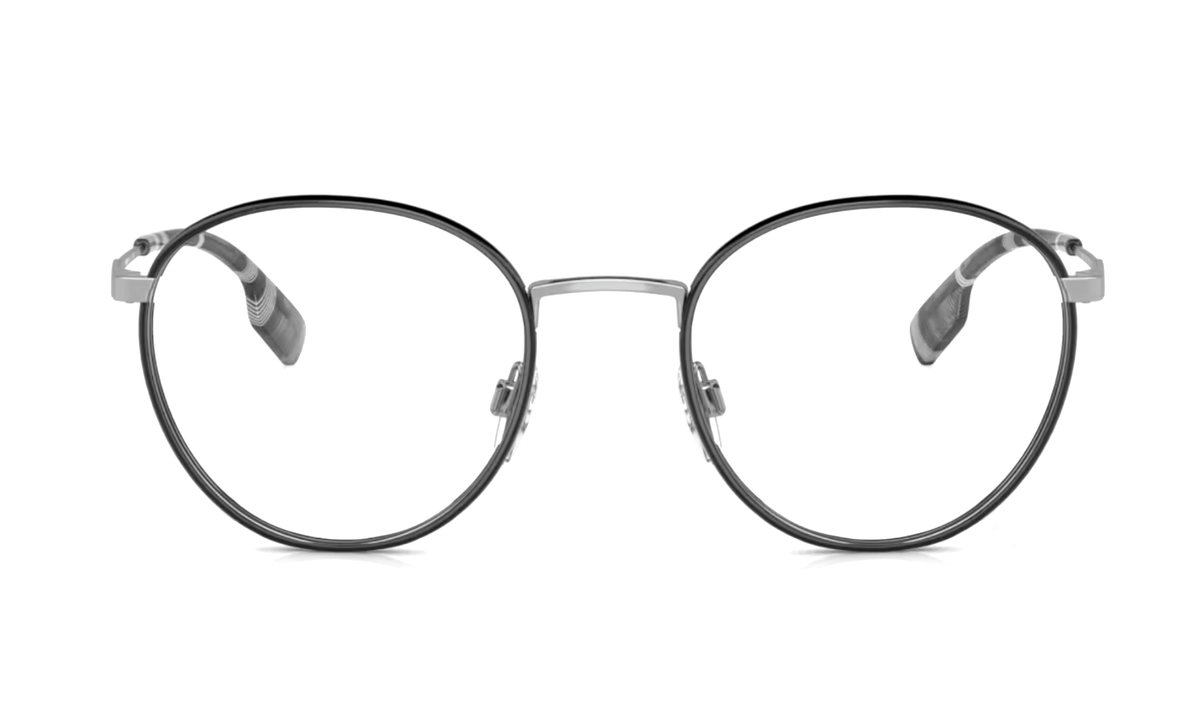 New BURBERRY Hugo Eyeglasses B 1373 1003 51-21 145 Black