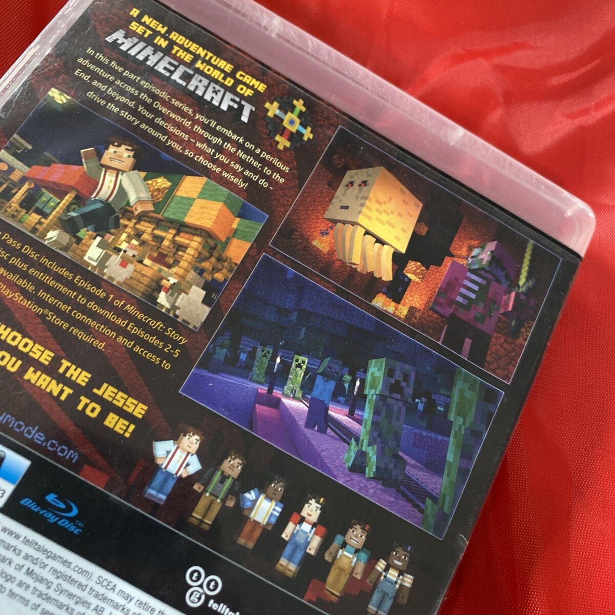 Jogo PS3 Minecraft: Story Mode:Season Pass Disc