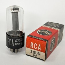 1 Tested RCA 12L6GT Tube with Box Date Code KN RCA 12L6 GT Tube