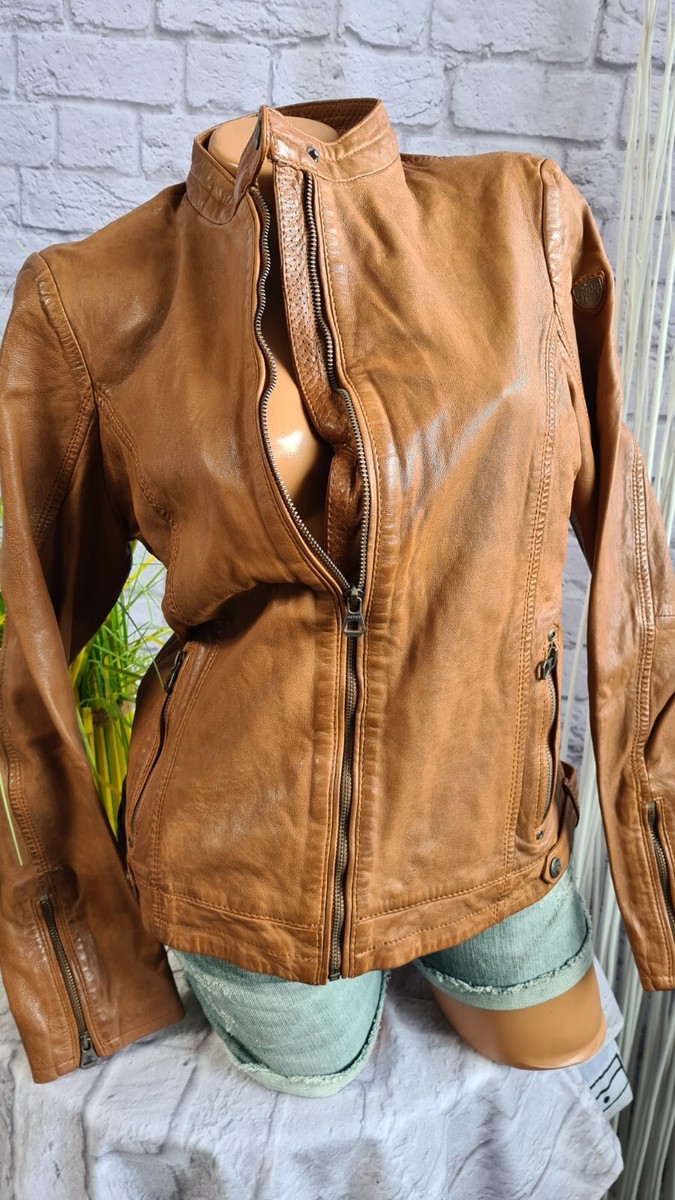 Gipsy Lederjacke Wildlederjacke Damen Sale Gipsy Schwarze - Main Image