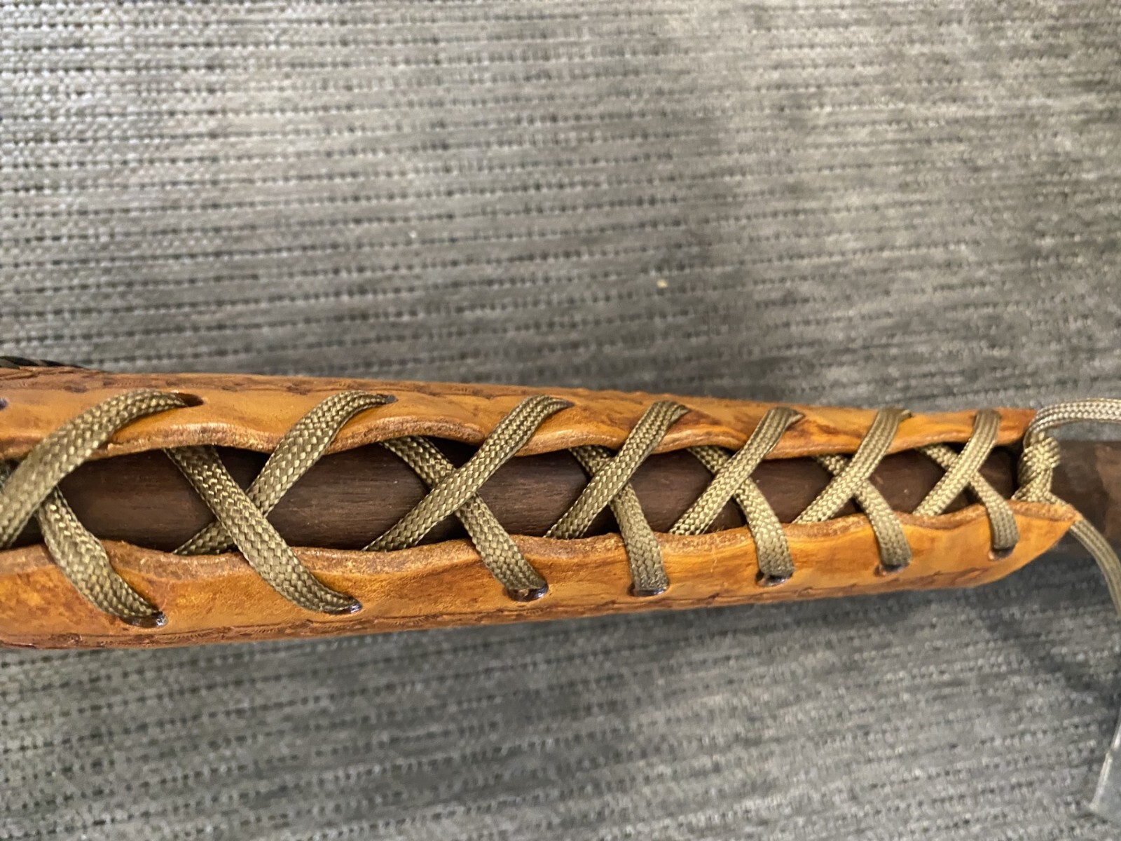 LEATHER GUN STOCK COVER WINCHESTER MODEL 97 BUTT STOCK