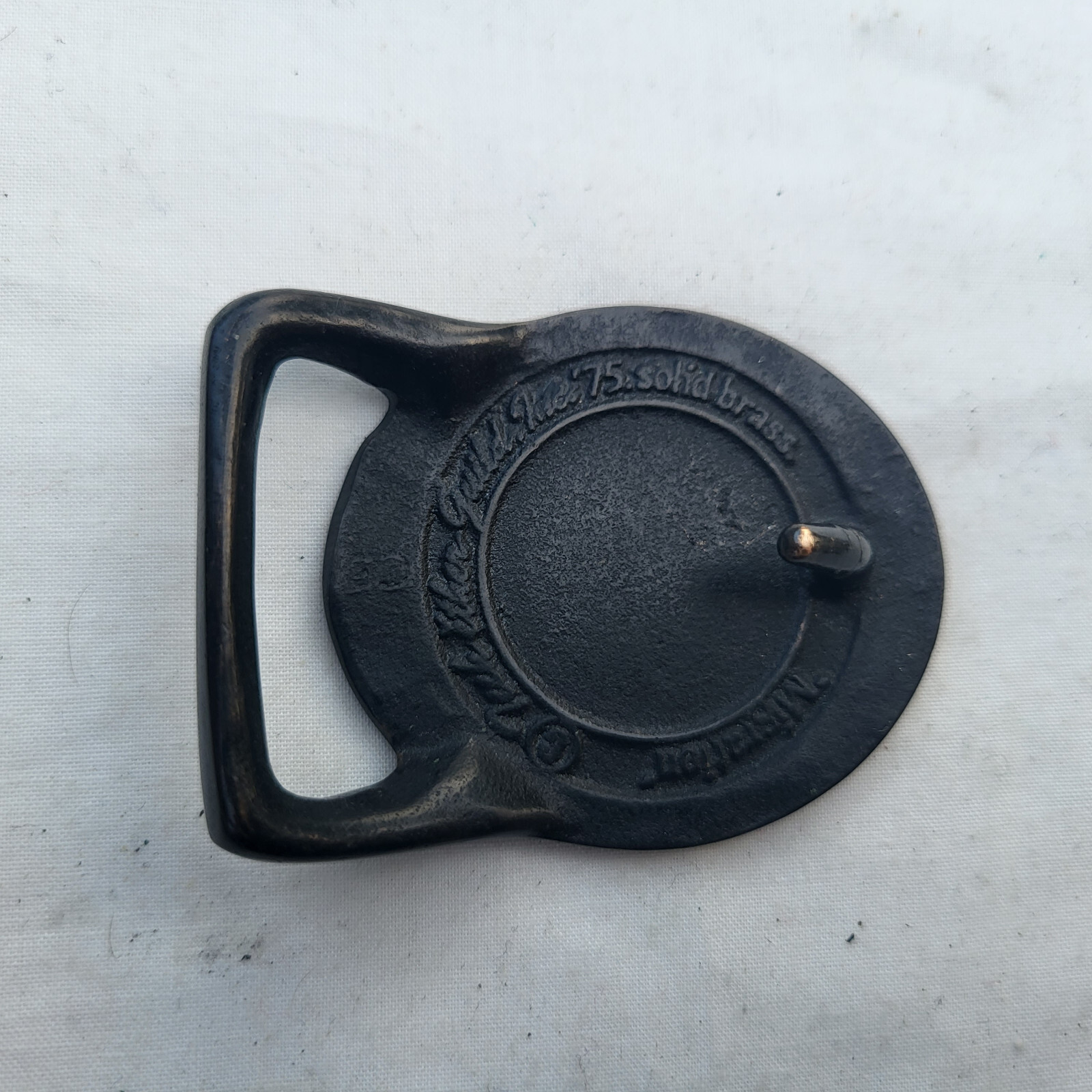 Tech Ether "Migration" Solid Brass Vintage Belt B… - image 2