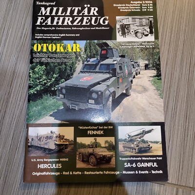 Tankograd Militar Fahrzeug Ausgabe (Edition) 2/2006 Otokar