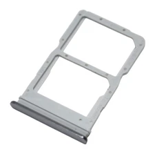 OEM HONOR X8a REPLACEMENT SILVER DUAL SIM CARD HOLDER TRAY