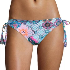 Arizona Paisley Keyhole Hipster Swim Bottoms Size S, M, L, XL New Msrp $36.00 