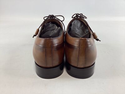 Mens Mezlan Platinum Light Brown Leather Oxford Shoes 9M NEW  display picture 3