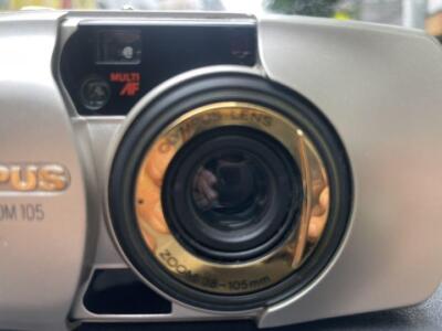 Olympus Mju μ Zoom 105 Deluxe Point & shoot Film Camera From JAPAN