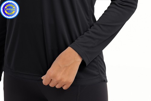 UPF50+ Women's UV Shirts Rash Guard Long Sleeve Outdoor Skin Protection T-Shirts - Picture 53 of 199