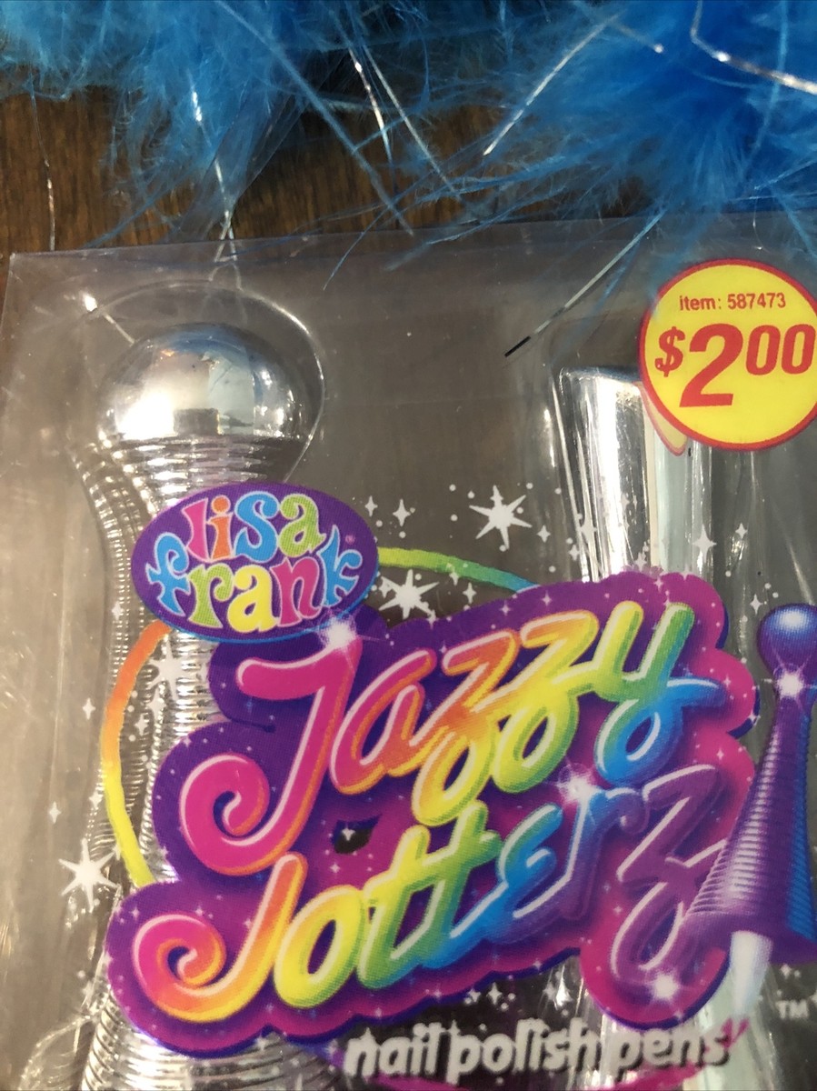 筆記具 Jaz Lee Lisa Frank Jazzy Jotterz Nail Polish Pens UNOPENED