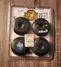 VINTAGE BullzEye Inline RollerBlade Replacment Wheels 72mm MADE IN USA 80A 608