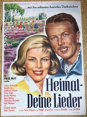 HEIMAT DEINE LIEDER Sabine Bethmann Rudolf Lenz Filmplakat