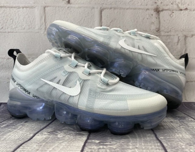 NWT Nike Air VaporMax 2019 Running Shoes Ghost Aqua - AR6632-403 - Womens - 10.5 | eBay
