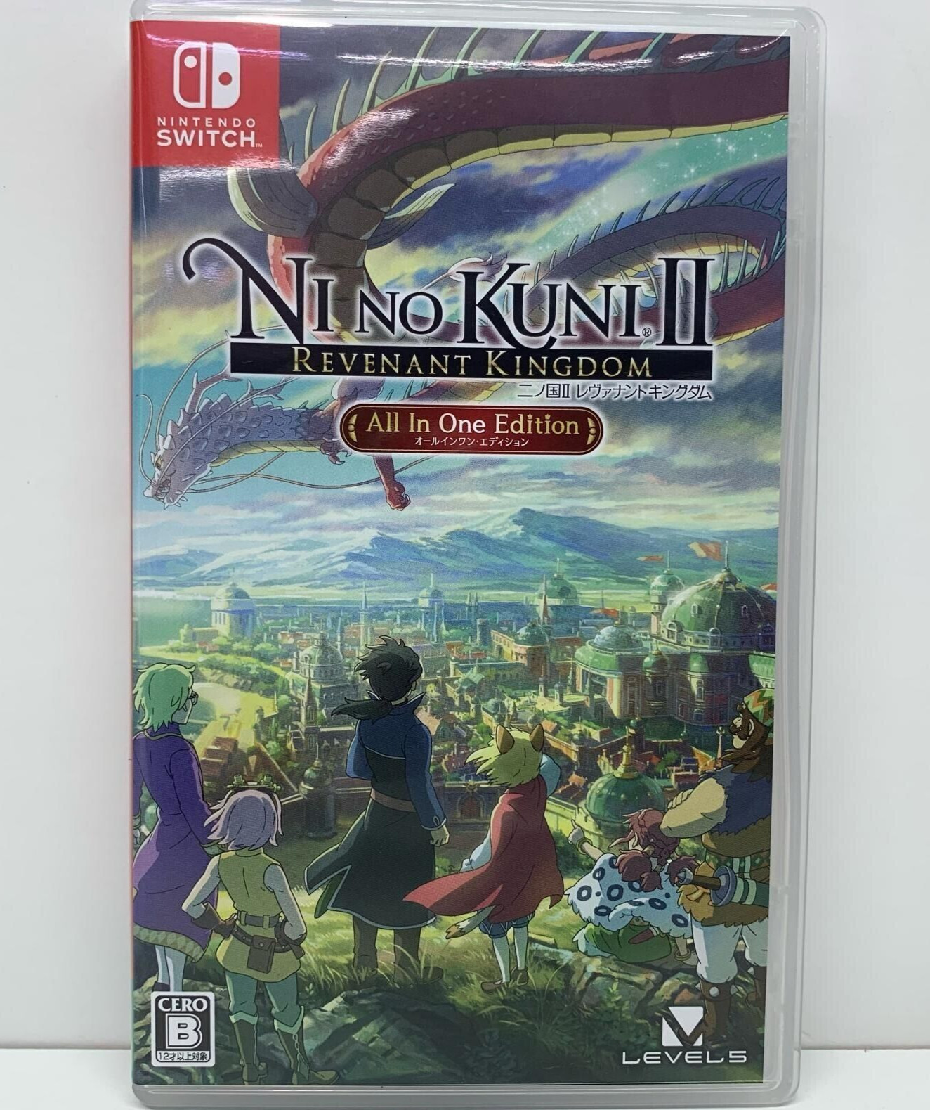 Ni No Kuni II Revenant Kingdom Prince's Edition Nintendo Switch Japan Tested