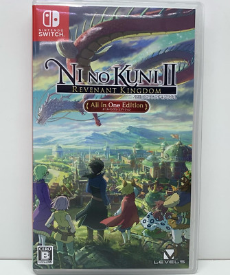 Ni No Kuni II Revenant Kingdom Prince's Edition Nintendo Switch Japan Tested