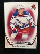 21-22 UD SP Authentic Hockey Red Limited Future Watch 115 Morgan Barron