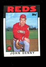 1986 Topps Traded #32T John Denny Cincinnati Reds QTY
