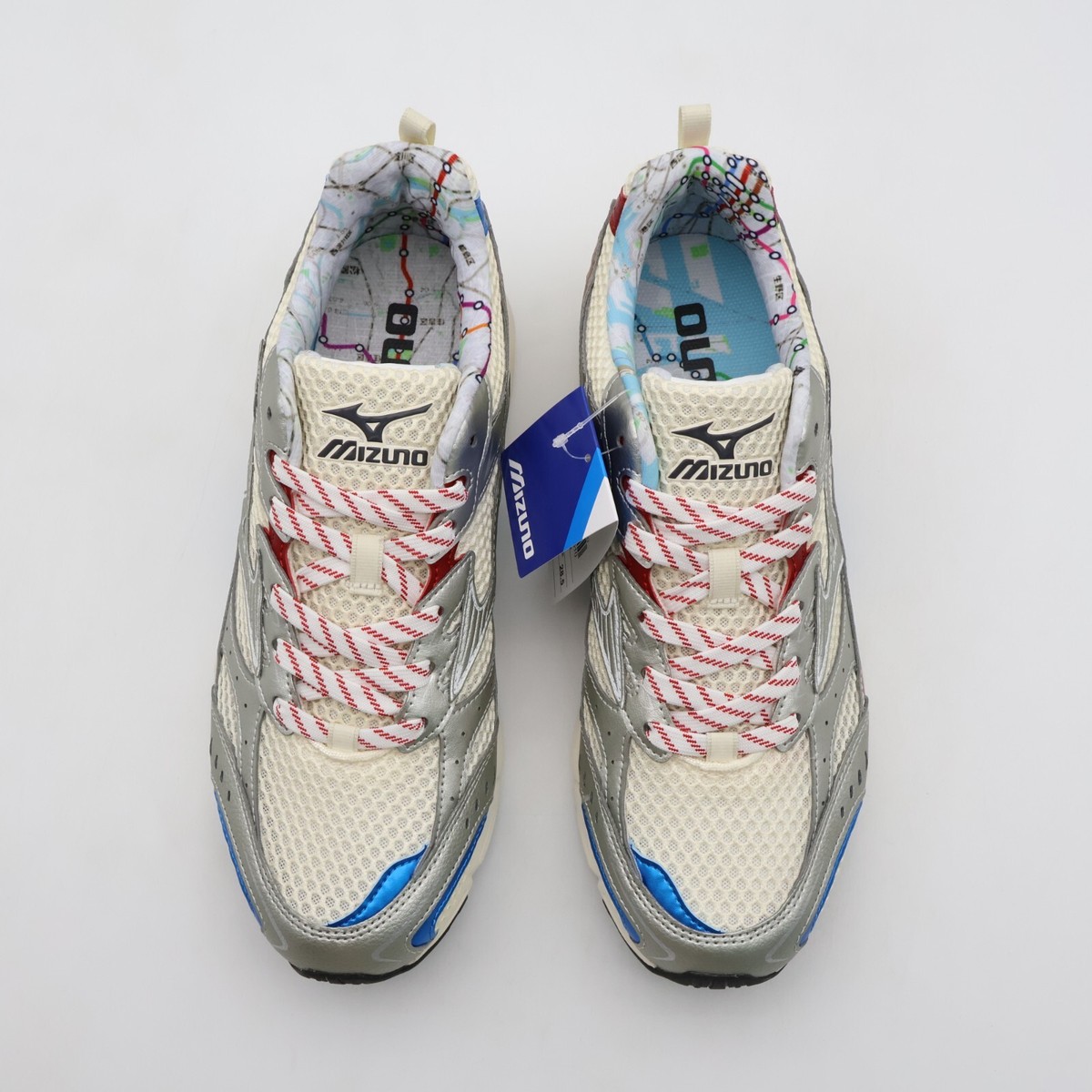 D1GA250801 Mizuno MXR Osaka Pack Off White Silver Red (Men's) | eBay