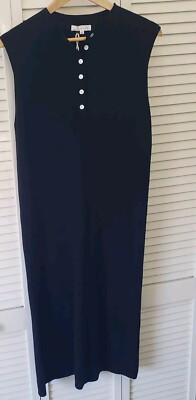Little Lies Boho Brand XS Dress Black Knit NEW with tags