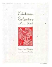 Swedish Cross-stitch Christmas Calendar with Designs by Inga Palmgren From Japan