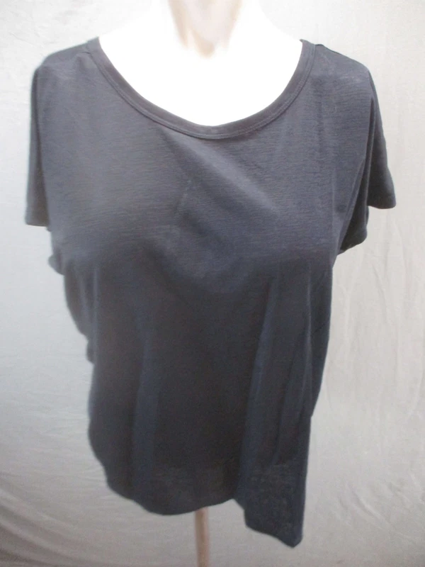 lole stretch wrap back short sleeve athletic shirt