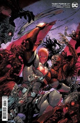 Task Force Z #1A VF/NM; DC | Red Hood Tyler Kirkham Variant - w/Bag+Board