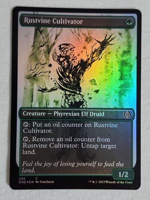 Rustvine Cultivator 295 (Showcase) Phyrexia: All Will Be One Foil