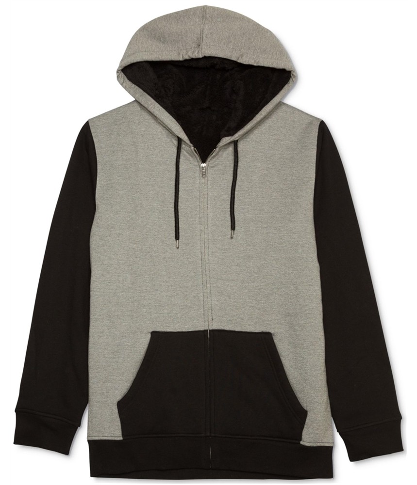 Jem Mens Colorblocked Hoodie Sweatshirt Grey Small 6190₽