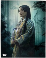 Anna Sawai "Shogun" Signed Autograph 11x14 Photo Shōgun Toda Mariko JSA COA