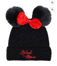 Disney Minnie Mouse Winter Hat One Size Fits All New with Tags