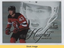 2023 Upper Deck Fleer Ultra Flair Showcase Row 1 Showpiece Luke Hughes READ 0il7