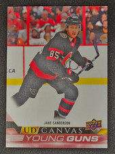 22-23 Upper Deck Series 2 - Jake Sanderson - Young Guns Canvas