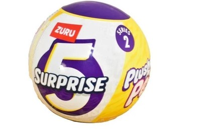 Zuru 5 Surprise Plushy Pets Serie 2 Kapsel Neu, Versiegelt. Preis für 5 Bälle