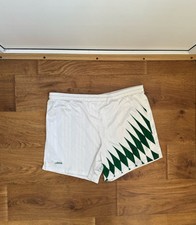 Vintage Adidas White Shorts 80s Running Football Soccer West Germany L blokecor
