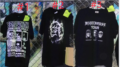 TeamSESH Bones Xavier Wulf Eddy Baker Pack Warehouse Tour Merch Tee
