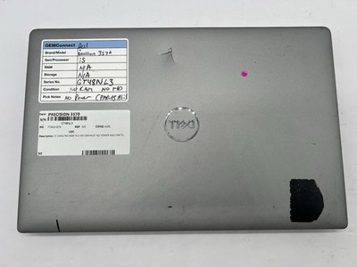 Dell Precison 3570, i5-1245U, No RAM/HDD/Charger, for Parts,  As Is