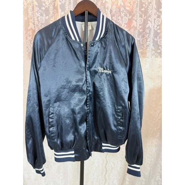 Bomber/Harrington Casual 1980s Vintage Outerwear Coats & Jackets