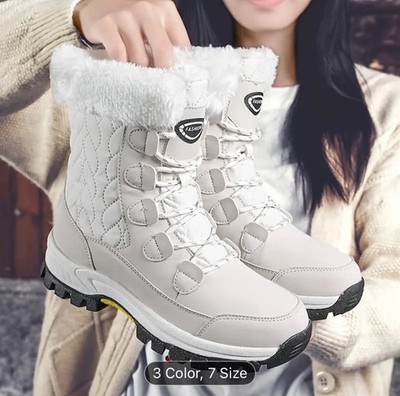 High Quality Women's Winter Snow Boots Anti-Cold Warm Padds