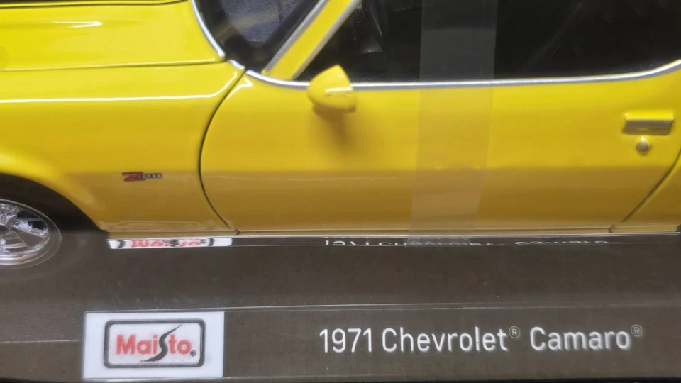Chevrolet Camaro Z28 1971 Maisto 1:18 nueva caja sellada Foto 2 de 4