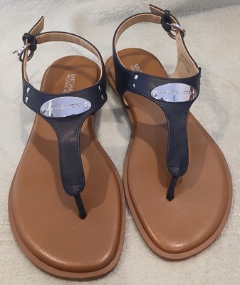 Michael Kors Sandals Black Women s New Authentic Designer Shoes Size7