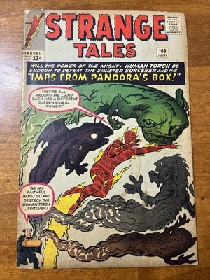 Strange Tales #109 (06/63, Marvel) 1st App. Circe! 3.5 VG-