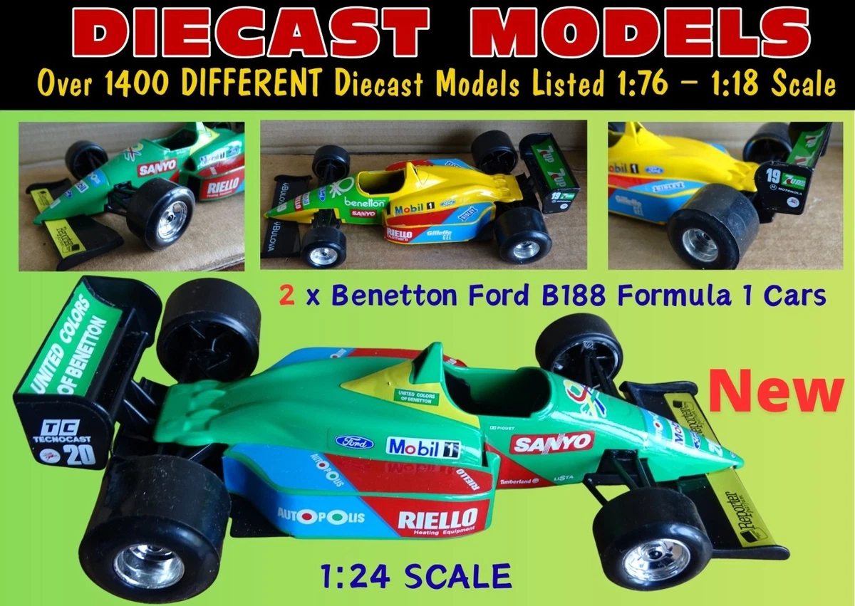 Benetton Diecast Racing Cars 1988 Vehicle Year for sale | eBay