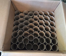 Lot of 100 Empty Toilet Paper Tubes Clean Cardboard Tubes Arts Crafts