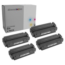 4pk S35 Laser Toner Cartridge for Canon Fax L170 Printer S-35 D320 D340