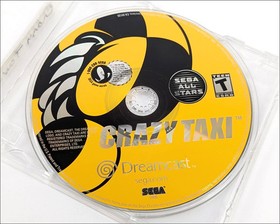 Crazy Taxi (Sega Dreamcast, 2000) Disc Only