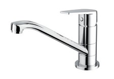 Bristan Cinnamon Sink Mixer with Easyfit Installation, Deck Mounted Kitchen Taps