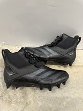 Adidas Adizero Chaos Football Cleats Black Shoes Men s Size 10 ID9103