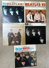 Lot of 5 THE BEATLES ORIGINAL VINYL RECORDS ALBUMS  - NM OR E CONDITION