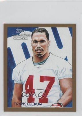 2009 Topps National Chicle Mini Travis Beckum #C108 6z2
