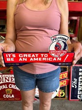 Vintage Style Metal License Plate Topper Washington Chief Not Porcelain Usa Vintage Style Metal License Plate Topper Washington Chief Not Porcelain Usa